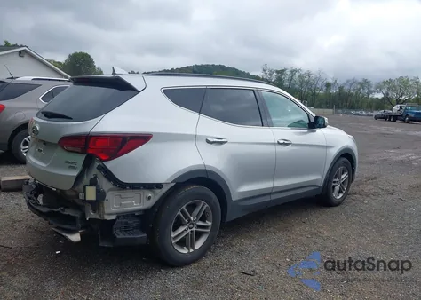 2017 Hyundai Santa Fe Sport 2.4L from USA, damaged, VIN 5XYZUDLB8HG497191